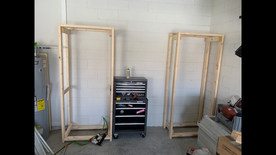 Starting my garage cabinet build