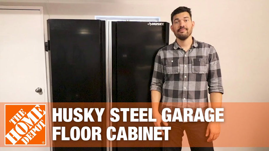 Husky Steel Garage Floor Cabinet | The Home Depot by The Home Depot (5 months ago)