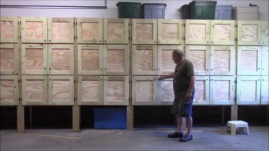 Building garage cabinets part 1 of 2 MM 19 by Memphis Applegate (5 years ago)