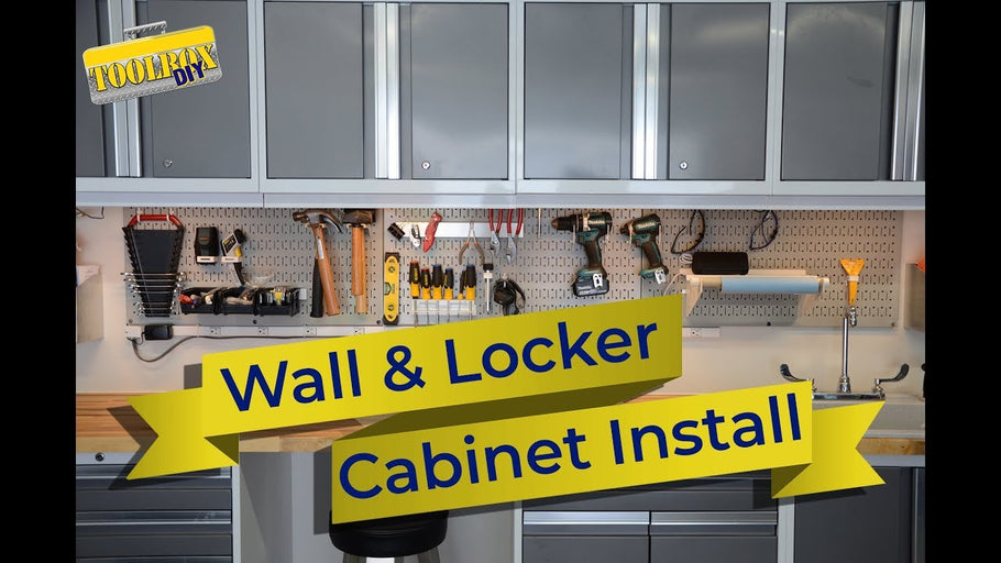 Installing Garage Wall Cabinets | Garage Organization Episode 4 by ToolboxDIY (2 years ago)