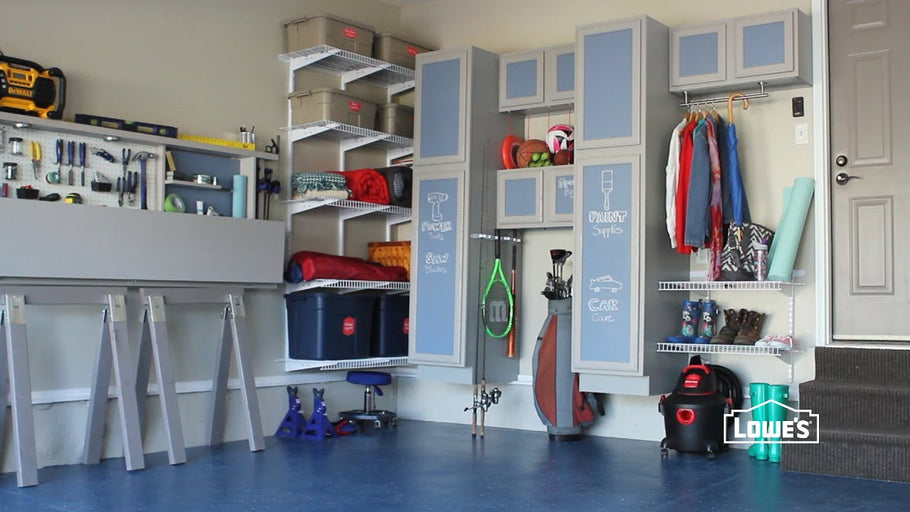 6 Easy Garage Storage Ideas by Lowe's Home Improvement (5 years ago)