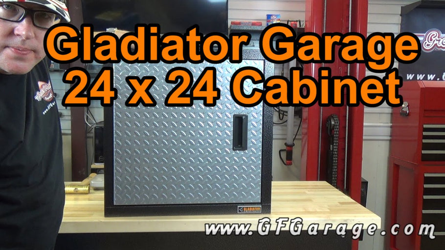 Gladiator Garage Cabinet 24 Inch by Greenos Family Garage www.GFGARAGE.com (4 years ago)