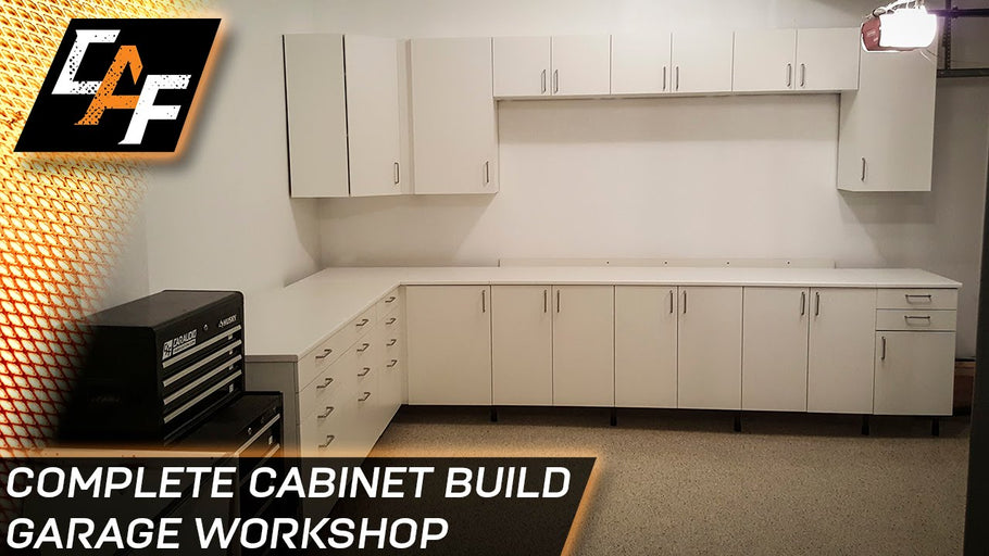 Ikea Sektion Cabinets - Installing Garage Workshop - CAFfablab by CarAudioFabrication (4 years ago)