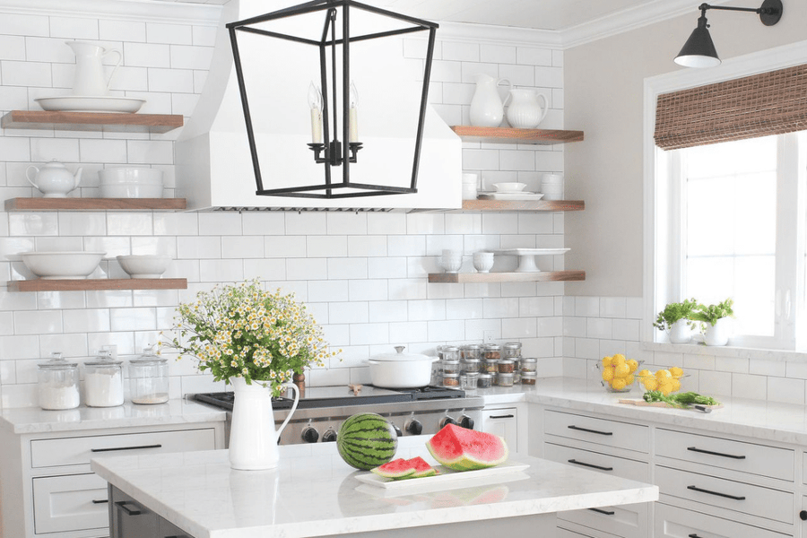 Farmhouse kitchens continue to be one of the most popular home design style