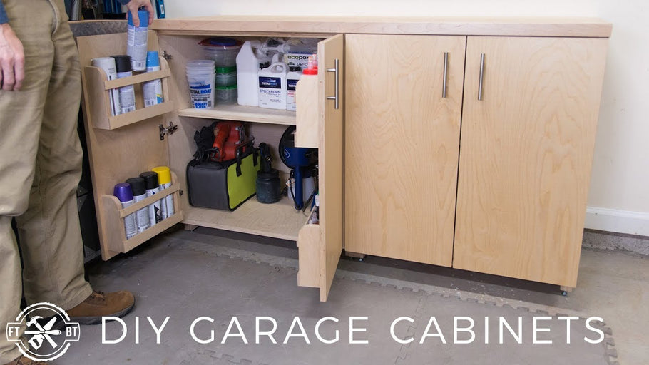 DIY Garage Cabinets for Shop Organization by Fix This Build That (2 years ago)