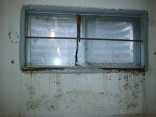 Are there any risks in removing these steel basement window frames?