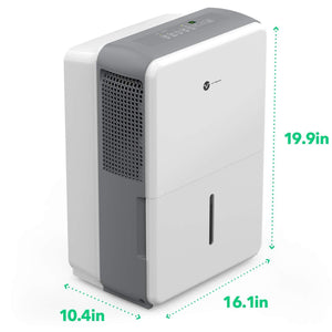 Organize with vremi 30 pint energy star dehumidifier for medium to large spaces and basements quietly removes moisture to prevent mold and mildew white